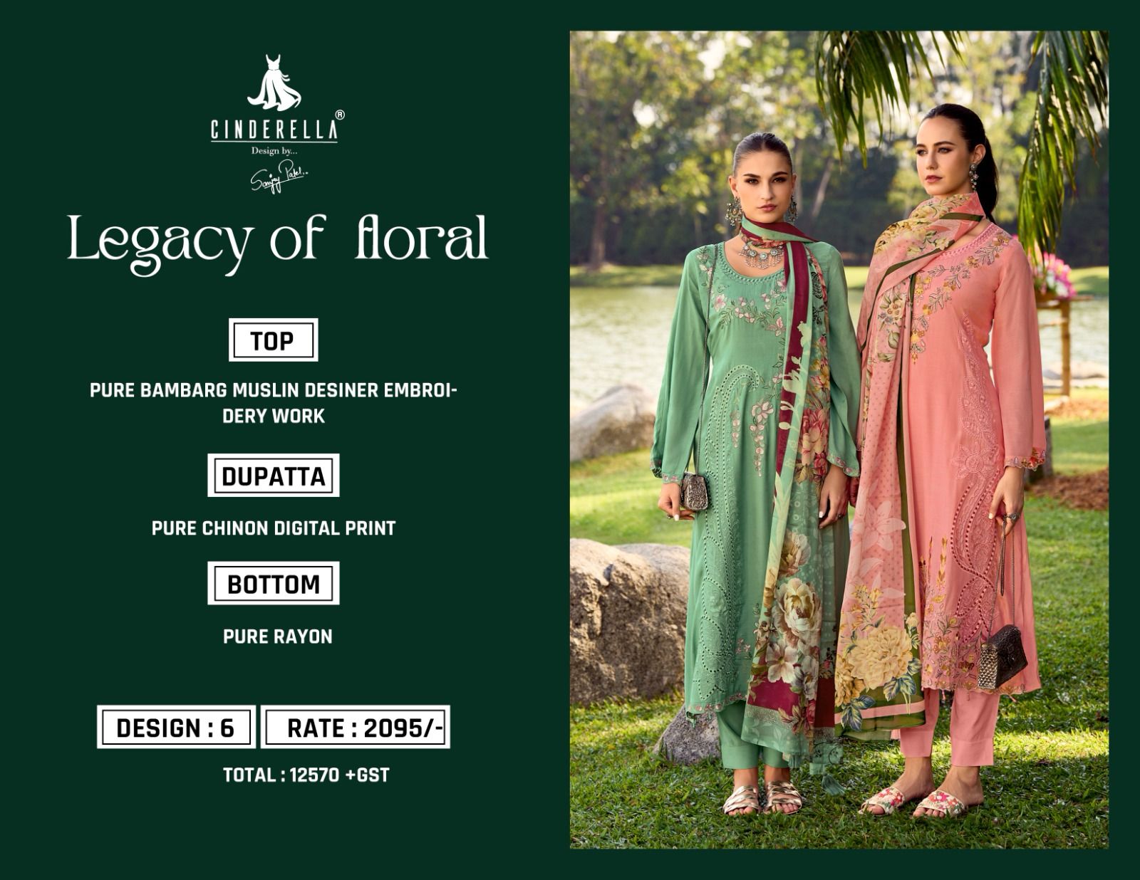 CINDRELLA KURTI LEGACY OF FLORAL